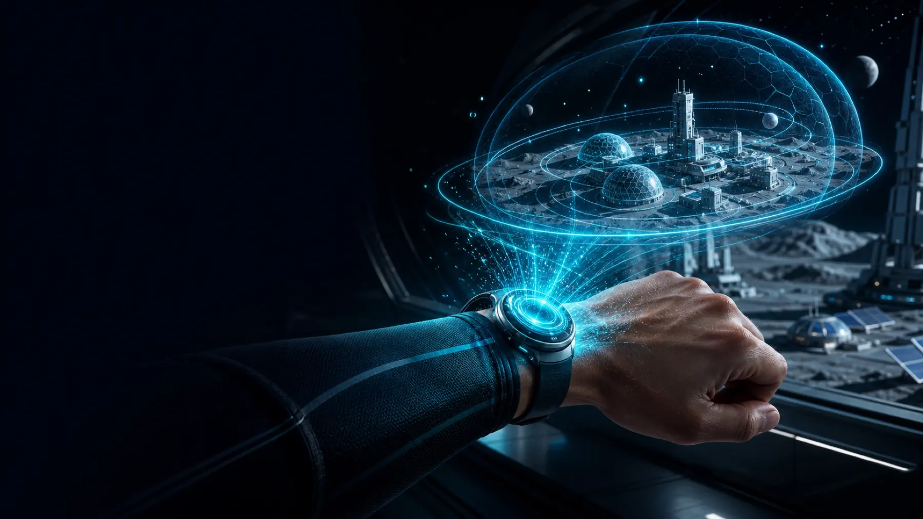 L’activité d’un athlète alimente une colonie holographique